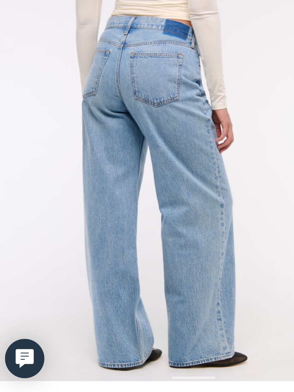 Abercrombie & Fitch Curve Love The Ultra Loose Low Rise Jean - Picture 4 of 11